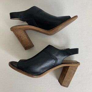 Madewell The Marie Sandal in Black - Size 9